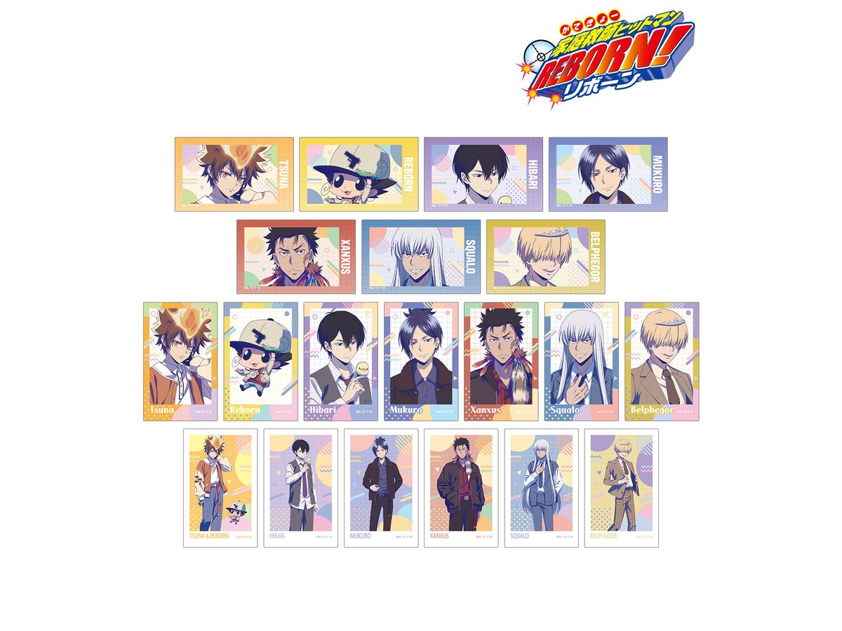 Katekyo Hitman Reborn!: Original Retro Pop Ver. Trading Instant Camera Style Illustration Card: 1Box (20pcs)