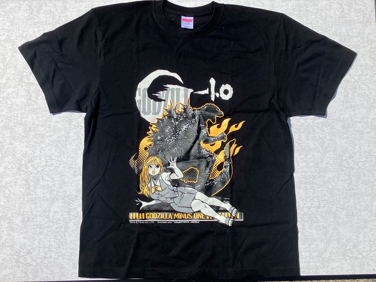 Toho Kaiju T-shirt Collection Godzilla 1.0 Black M