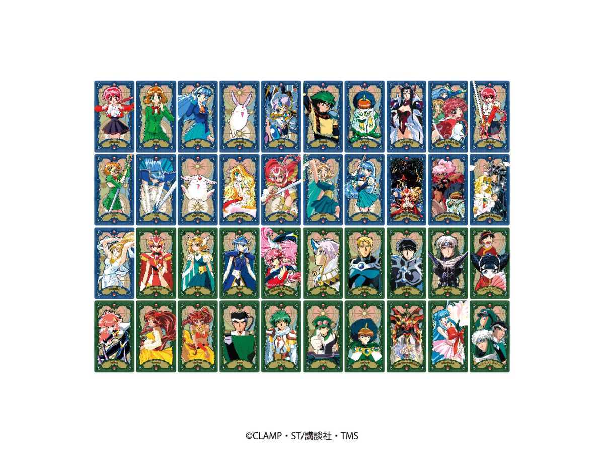 TV Anime Magic Knight Rayearth: Arcana Card Collection: 1Box (14pcs)