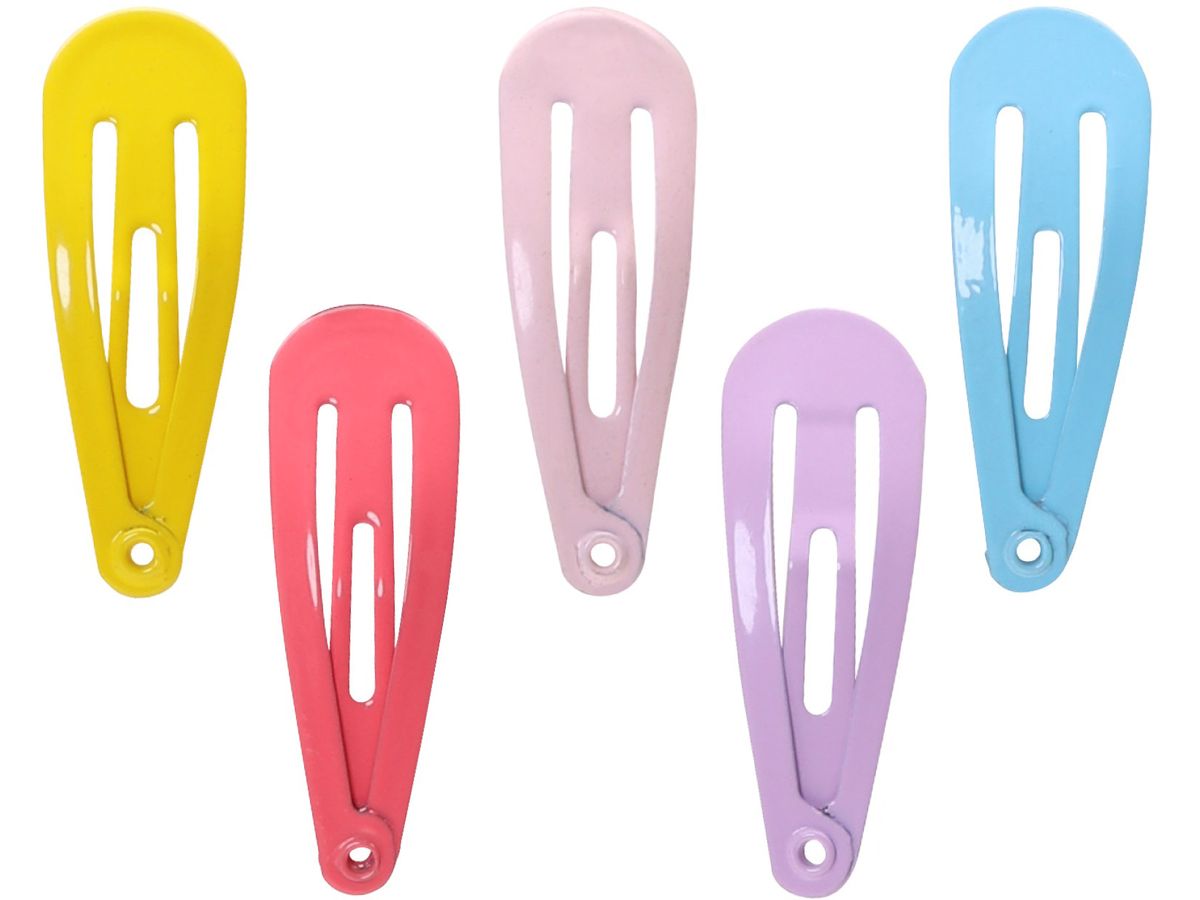 Doll Patch Pin Set Yellow, Pink, Light Pink, Light Purple, Light Blue