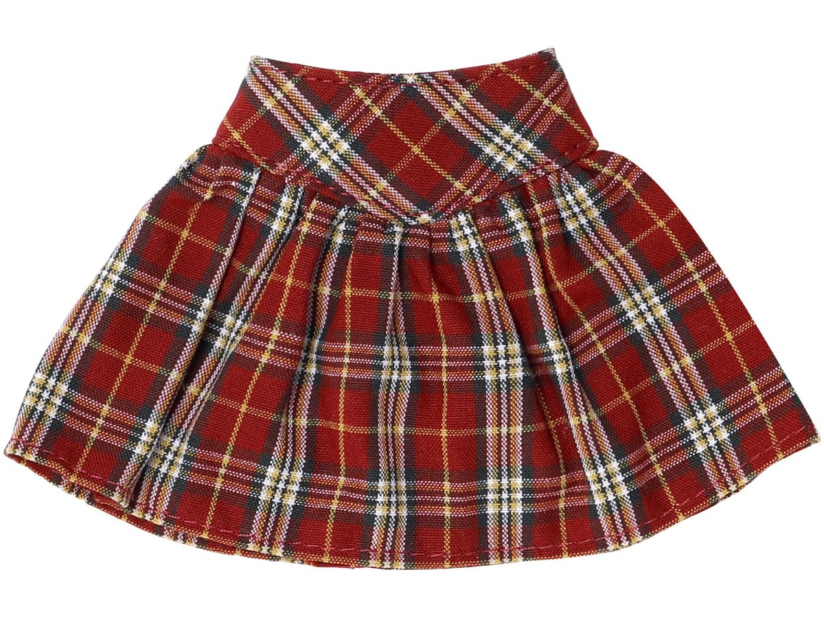 PNM Flare Mini Skirt Red Check