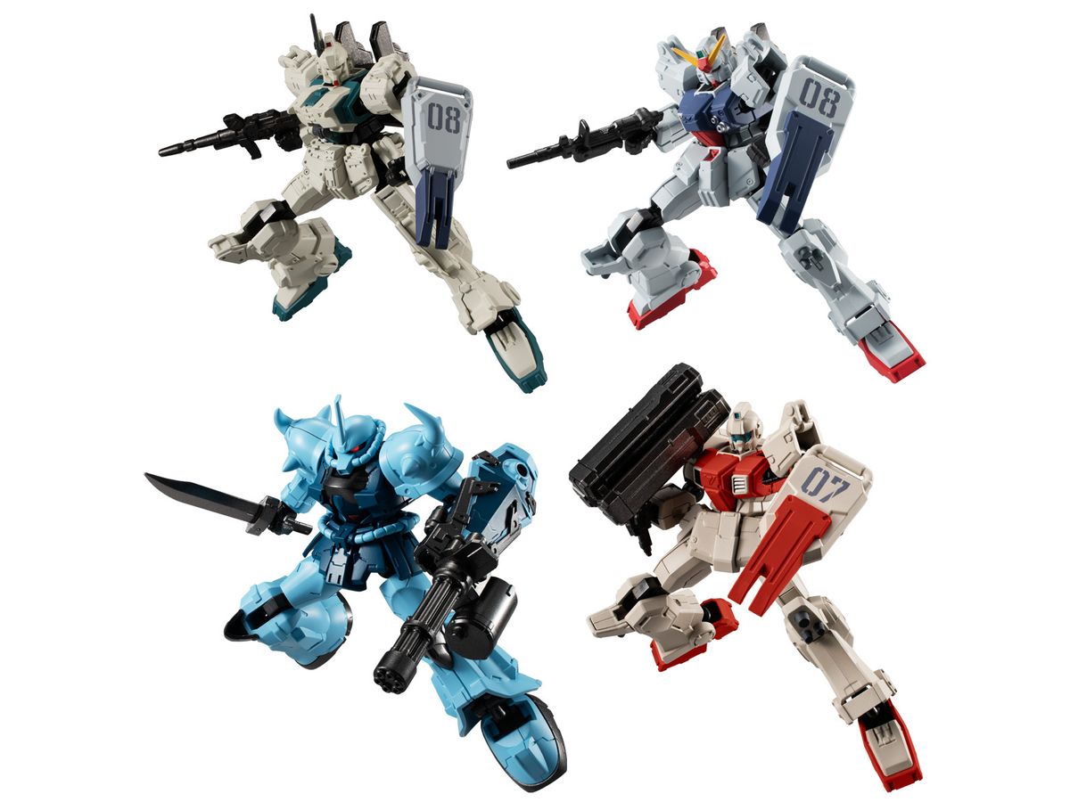 Mobile Suit Gundam G Frame FA The 08th MS Team SPECIAL SELECTION 1Box 10pcs