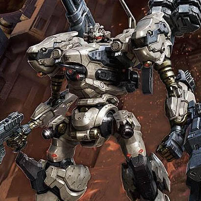 30MM Armored Core VI Fires of Rubicon RaD CC-2000 Orbiter Nightfall