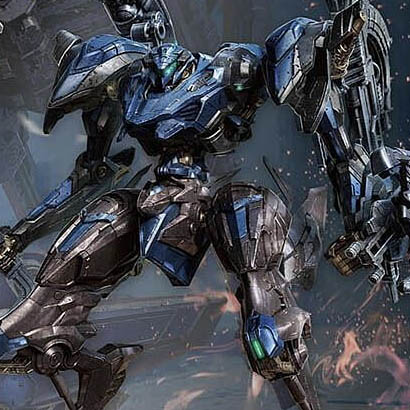 30MM Armored Core VI Fires of Rubicon Schneider Nachtreiher/40E Steel Haze