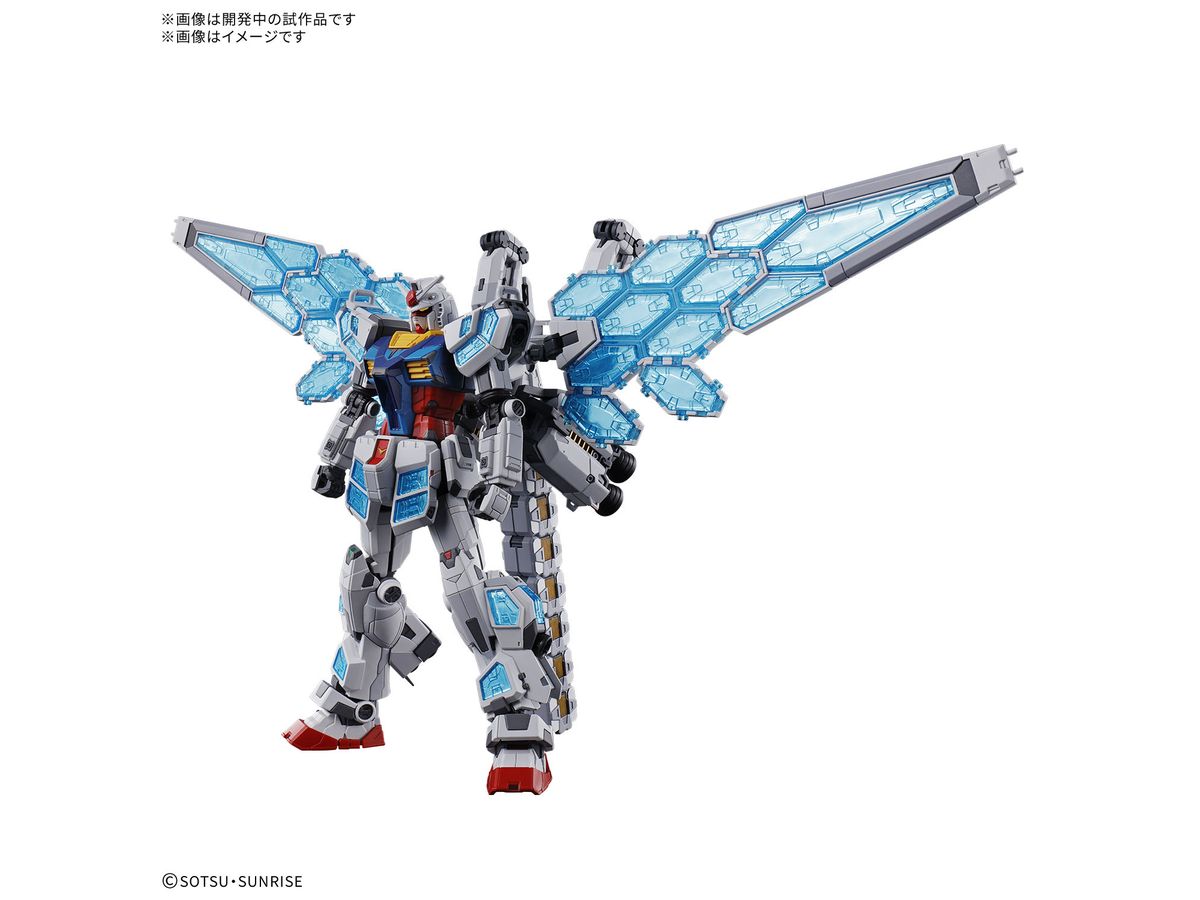 EXPO2025 RX-78F00/E Gundam (EX-001 Glass Feather)