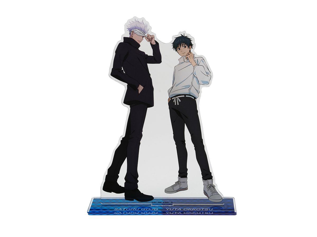 Jujutsu Kaisen Big Acrylic Stand 2 (Newly Drawn) Yuta Okkotsu & Satoru Gojo (Movie Ver. Jujutsu Kaisen 0)