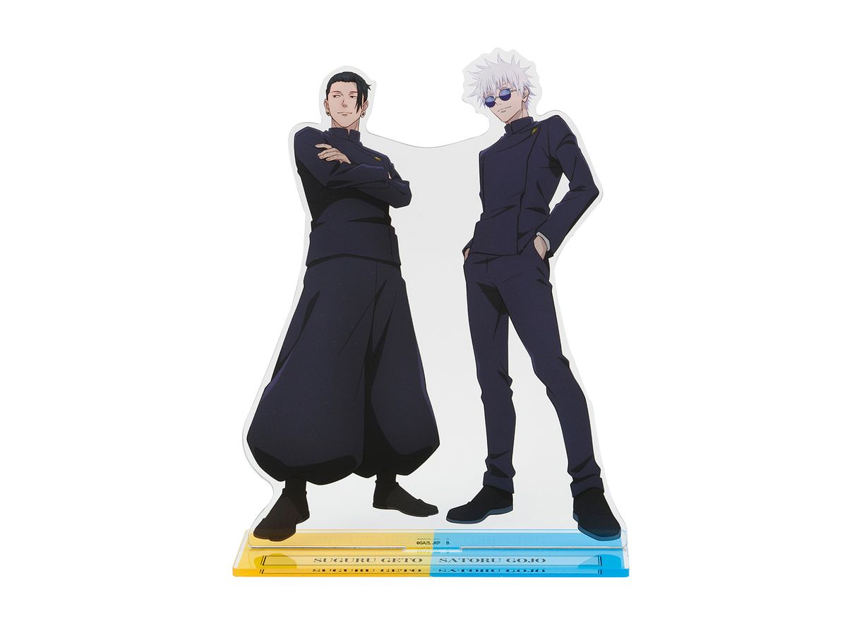 Jujutsu Kaisen Big Acrylic Stand 2 (Newly Drawn) Satoru Gojo (Inventory / Premature) & Suguru Geto (Inventory / Premature)