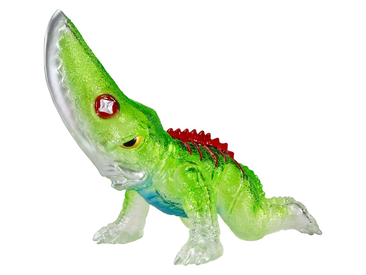 Middle Size Series Gamera 3rd Guiron (1969) Clear Green Ver.