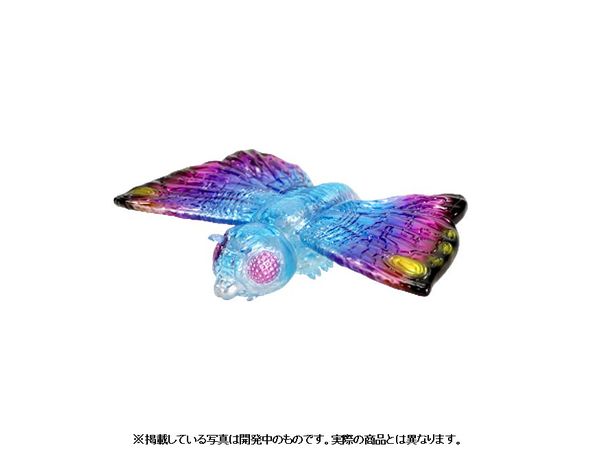 CCP Middle Size Series Godzilla EX (6th) Mothra (1992) Clear Blue Pink Ver.