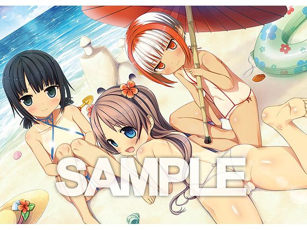 Monobeno Natsuha Sawai & Sumi & Alice Arishima B5 Acrylic Art Stand