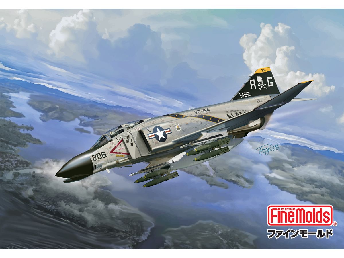 USN F-4B Fighter VF-84 Jolly Rogers