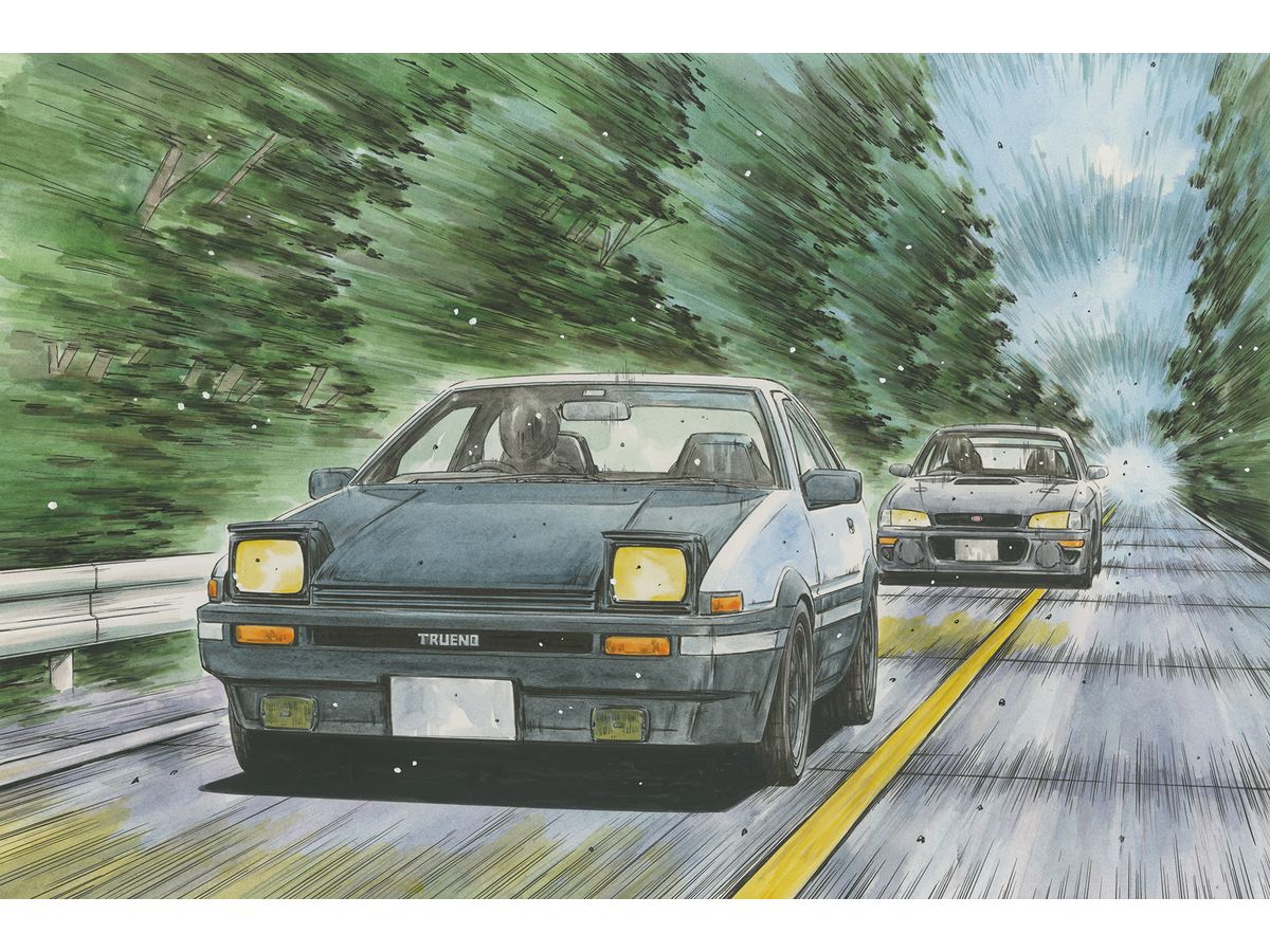 Trueno AE86 Carbon Bonnet Takumi Fujiwara