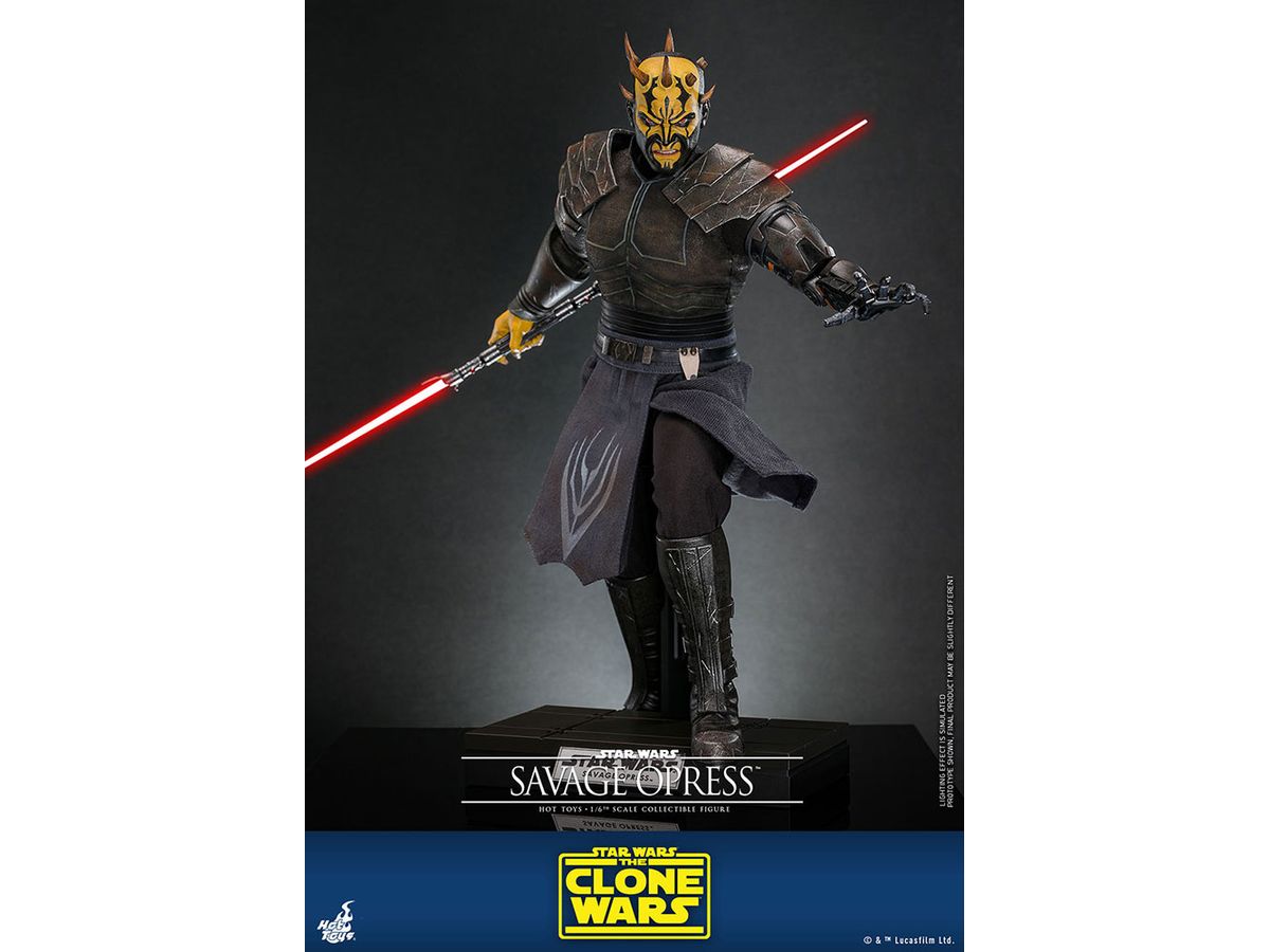 Television Masterpiece - Fully Poseable Figure: Star Wars: The Clone Wars - Savage Opress