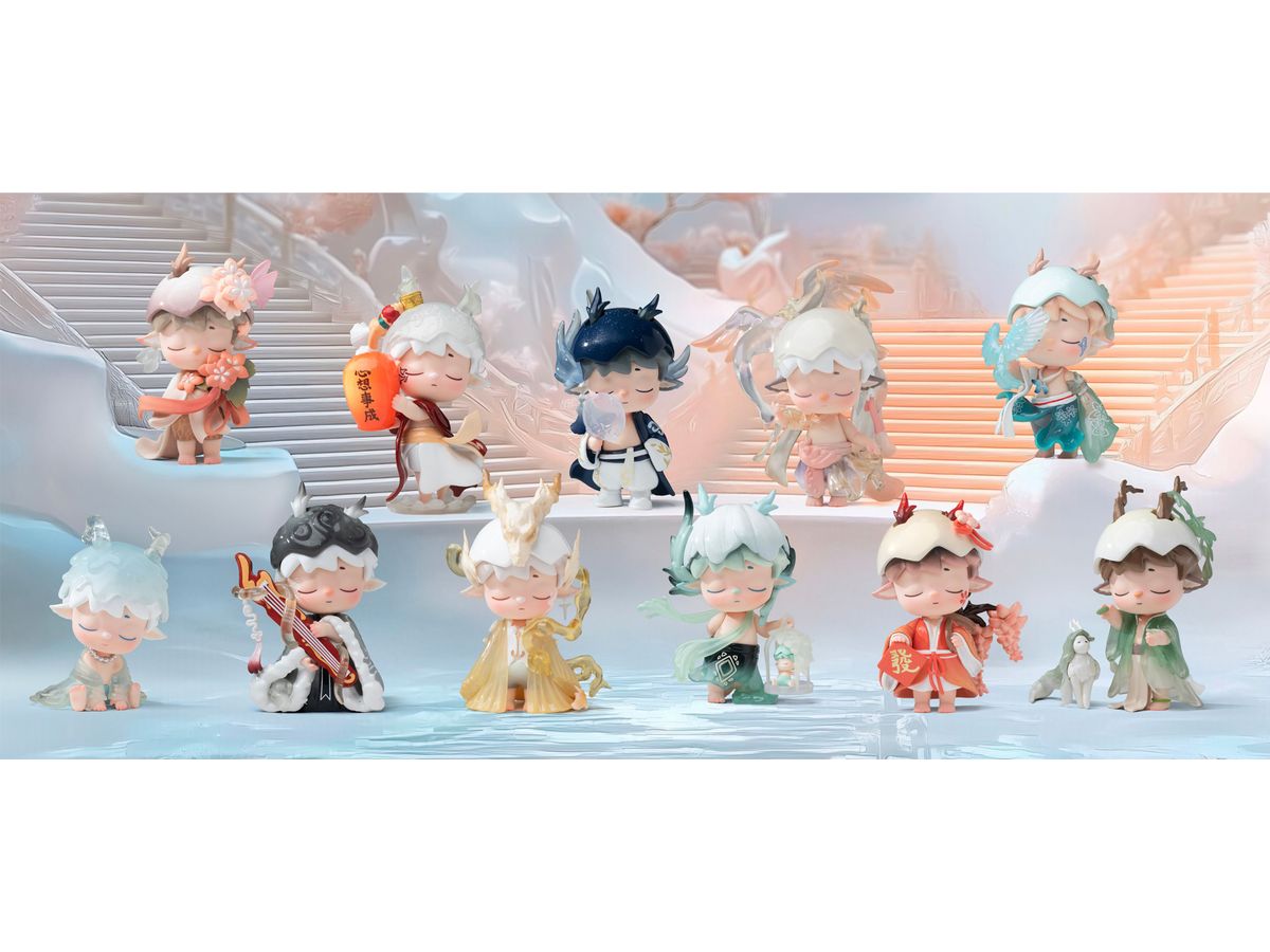 MIMI New National Style Fenghua Record Series Trading Figure: 1Box (10pcs)