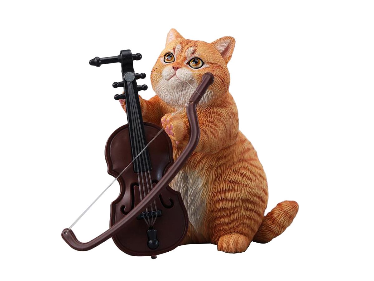 JXK Studio String Playing Cat A