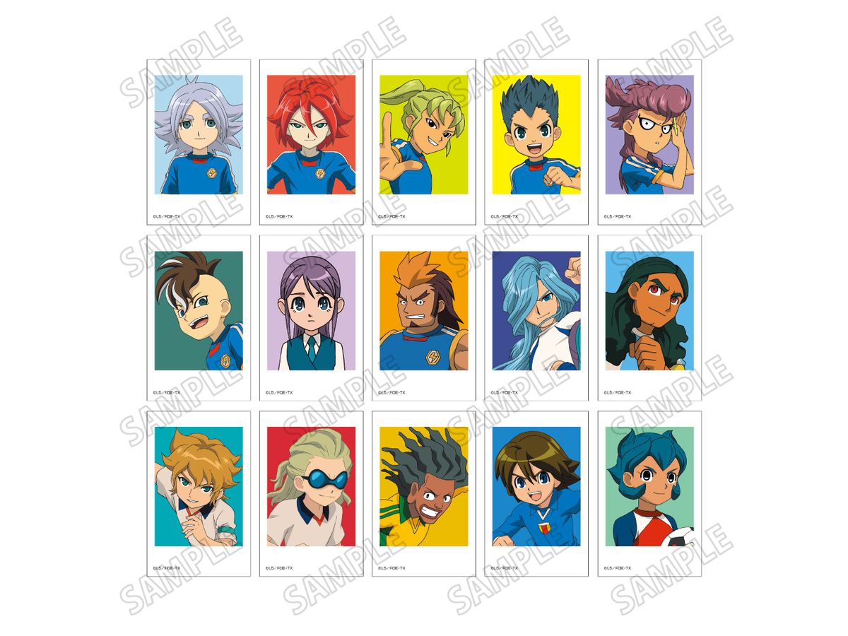 Inazuma Eleven: Mini Photo Card Collection Vol.3 1Box 15Pcs