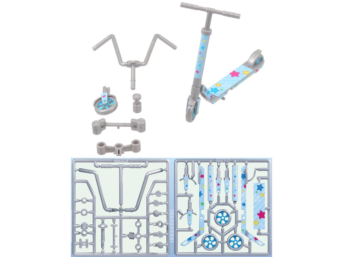 Puripura Figure Play Kickboard (POP Pattern)
