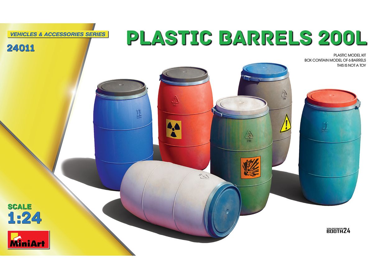 Plastic Barrels 200L