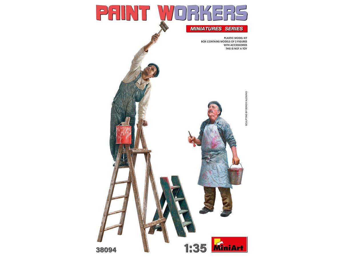 Paint Workers With Accessories