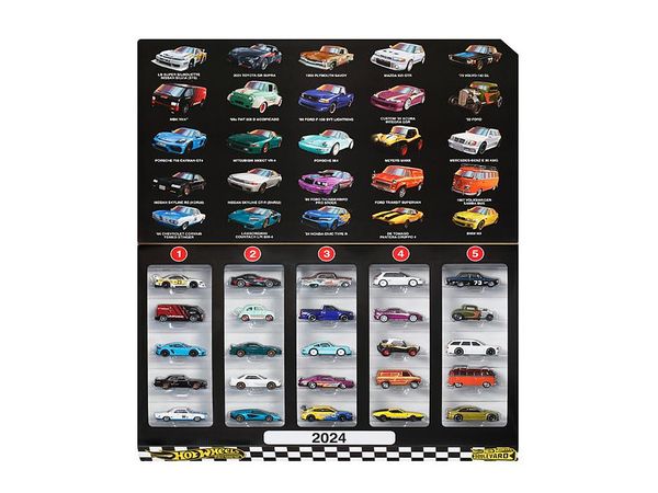 Hot Wheels Boulevard 25 Car Factory Set (Waiting List)