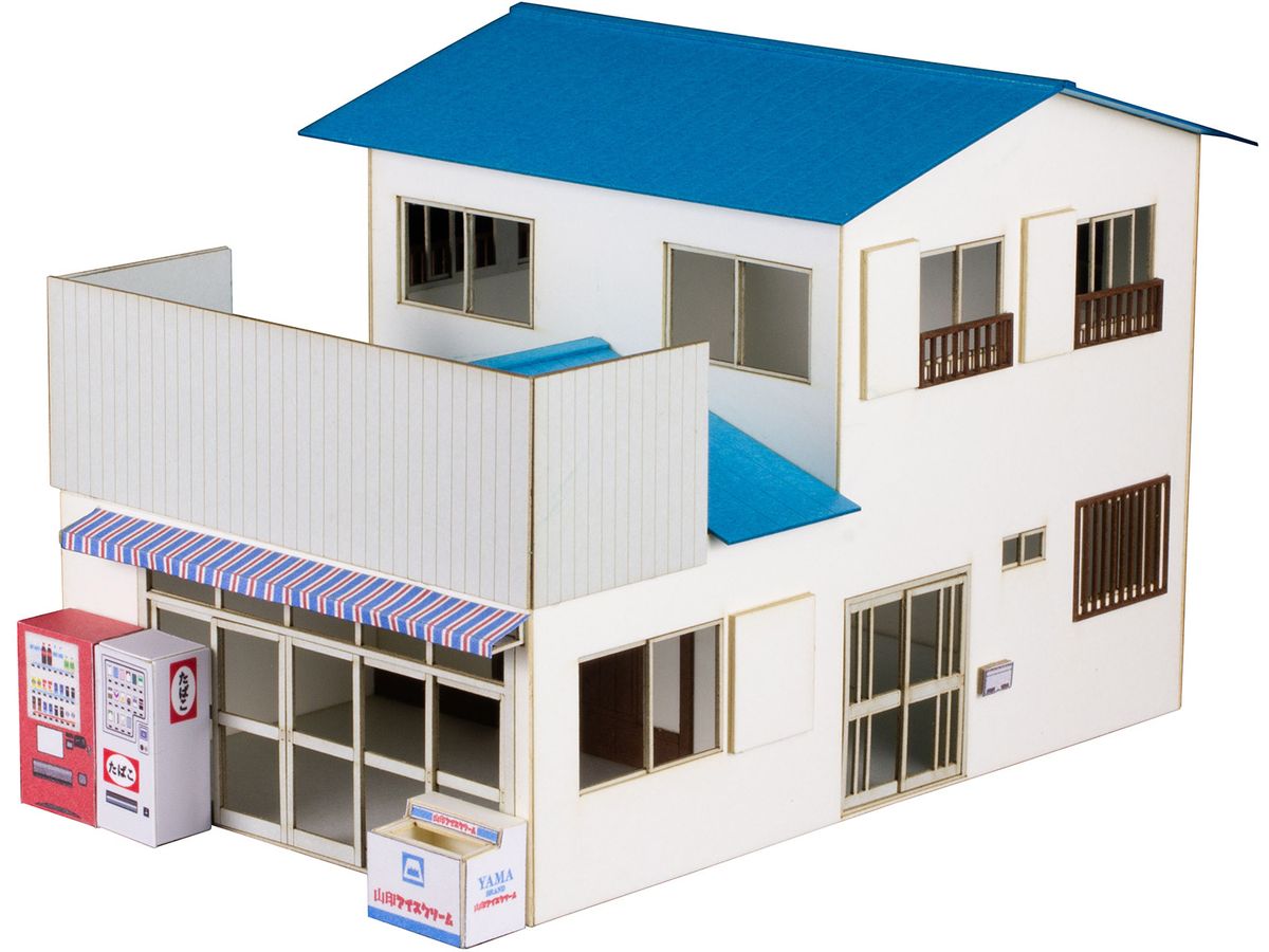 Paper kit Town Corner Accessory Series Store General Store