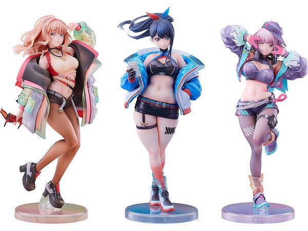 Gridman Universe: Dreamy Divas Ver. Figure Set
