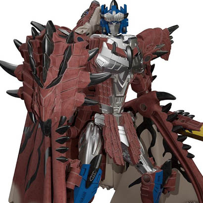 Transformers Liolaeus Prime (Monster Hunter x Transformers)