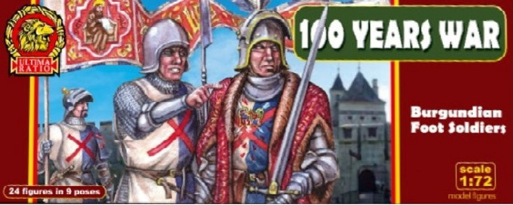 Burgundian Foot Soldiers, 100 Years War