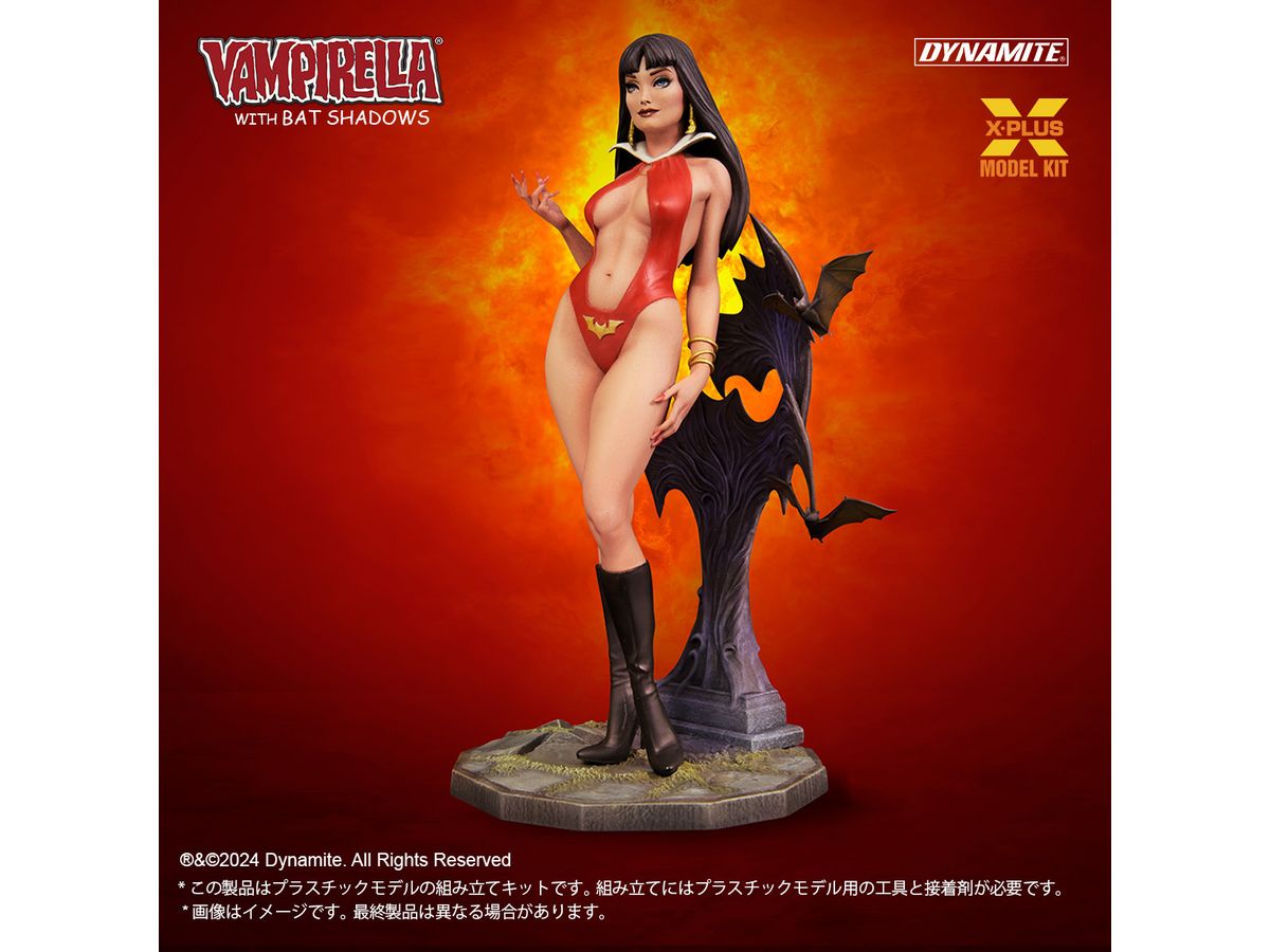 Vampirella with Bat Shadows